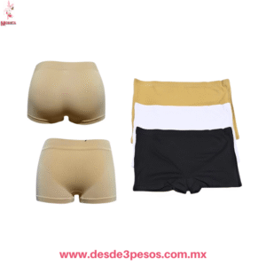 Boxer para Dama unitalla, Licra en colores talla 28 a una 34 aprox.