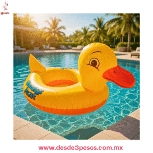 Pato Salva Vidas Flotador Inflable 68 x 51cm. Aprox.