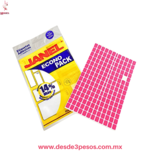 Etiquetas Adhesivas en color Rosa 0913 7 Planillas con 180 C/u