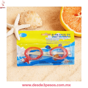 Goggles Gafas De Natación Sin Fuga Infantil en colores 14 x 4 cm  EXP436