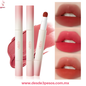 Labial de lapiz Retractil FAVOR BEAUTY 3 tonos 13 x 1 cm tonos matte caja con 24 pza. precio por 1pza. LG3381