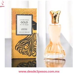 Perfume para Dama LA ROBE FATALE GOLD 100 ml VL8808-2