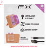 Ventilador de Mano Kitty FX  Recargable Por Usb 13 x 9 cm en colores  FS-6633 - Foto 2