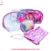 4 en 1 Cosmetiquera, Cartera , Monedero y Pulsera de perlas 25x 18, 21 x 13 y 15 x 13 cm S-1534 - Foto 1