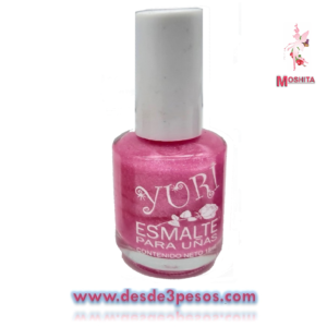 Esmalte para Uñas MOSHITA Color ROSA NACARADO con 15 ml.