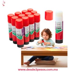 Paquete con 12 Pegamento en Barra JUMBO GLUE STICK 36g.
