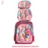 Trio Escolar de Mochila con Luz Led, Lonchera y lapicera de Personajes, 34 x 43, lonchera 26 x 24 y Lapicera 13 x 24 cm Mod. 163-7 - Foto 5