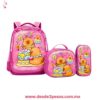 Trio Escolar de Mochila con Luz Led, Lonchera y lapicera de Personajes, 34 x 43, lonchera 26 x 24 y Lapicera 13 x 24 cm 163-6 - Foto 4