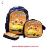 Trio Escolar de Mochila con Luz Led, Lonchera y lapicera de Personajes, 34 x 43, lonchera 26 x 24 y Lapicera 13 x 24 cm 163-6 - Foto 7