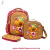 Trio Escolar de Mochila con Luz Led, Lonchera y lapicera de Personajes, 34 x 43, lonchera 26 x 24 y Lapicera 13 x 24 cm 163-6 - Foto 9