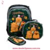 Trio Escolar de Mochila con Luz Led,  Lonchera y lapicera de Personajes, 34 x 43, lonchera 26 x 24 y Lapicera 13 x 24 cm 222 - Foto 8