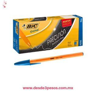 Boligrafo BIC PUNTO FINO en color AZUL