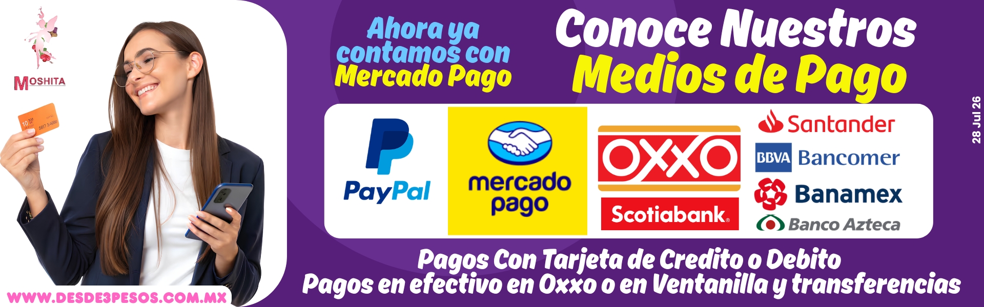 Medios de Pago 28 Jul 26