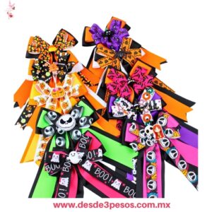Moños para el cabello presentan diseños surtidos de Halloween 20 x 15 cm