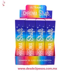 Delineador Liquido ULTRAMO con glitter metálico 6 Tonos 3ml WF025