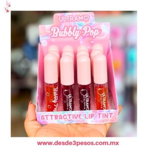 Brillo de tinta ULTRAMO Bubbly Pop de 4 Tonos 3.5ml. WH039