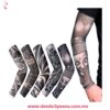 Mangas de tatuajes falsos, hechas de material elástico  41 cm. De largo - Foto 1