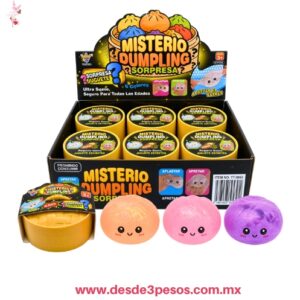 Dumpling Sorpresa juguete Sensorial y antiestrés 8 x 3.5 cm. TT-3063