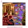 Proyector láser Navideño figuras de Santa, Muñeco Nieve, Arbol de navidad etc. luces 12 x 6 Cms - Foto 6