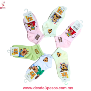 Tines Niña 4 a la 12 con personajes CCY licra algo