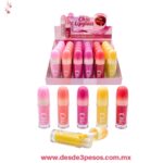 Brillo labial (lip gloss) FAVOR BEAUTY Chic Lipgloss 6 Tonos con aroma 10 x 3 cm. Caja con 24 pza. precio por 1 pza. LG3815 - Foto 1