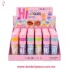 Lip Glos  Hi! Lip  FavorBeauty hidratantes de larga duración en tonos Tricolor Pastel 9.5 x 3 cm. LG3873 caja con 24pza. Precio por 1 pza. - Foto 1