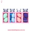 Set de mini esponjas de maquillaje en forma de gota junto con dos aplicadores de sombra 4. x 3 y 7 x 1 cm. 26E-72 - Foto 1