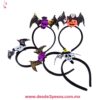 Diademas de Halloween con diseños de calaveras, murciélagos y calabazas unitalla 26G-120 - Foto 2