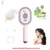 Cepillo eléctrico 3 en 1 con función de spray de agua o vapor y masajeador para el cuidado del cabello  22 x 8 cm. Incluye cargador 3 tonos X-946 - Foto 3