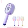 Cepillo eléctrico 3 en 1 con función de spray de agua o vapor y masajeador para el cuidado del cabello  22 x 8 cm. Incluye cargador 3 tonos X-946 - Foto 2