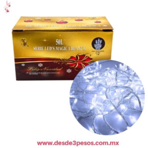 Serie Leds Blanca Cable Transparente 3.5 Mts. JL1004