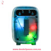 Bocina Portátil 3" Translúcida con Luces RGB Dinámicas 5W Bluetooth SA323T - Foto 2