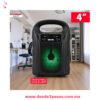 Bocina Portátil 4" con Asa Superior Luz LED RGB Bluetooth USB Aux SA411T - Foto 3