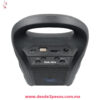 Bocina Portátil 4" con Asa Superior Luz LED RGB Bluetooth USB Aux SA411T - Foto 6