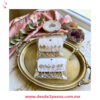 Set de 6 pares de Aretes y Arracadas  Diseño Mariposas y Cristales en tono Dorado y Plata 10 x 8 cm. XH8287 - Foto 1