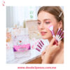 Set de 5 Brochas de Maquillaje Favor Beauty Lux Wave Brush Set - Mangos de Cristal con Glitter Rosa 14 cm. De largo FB1918 - Foto 1