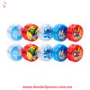 Yoyos de Personajes en  plástico translúcido con Luz 5 cm de diametro 26J-29 Caja con 12 pza. precio por 1 pza. - Foto 2
