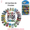 Paquete con 24 Carritos de fricción en colores y diseños surtidos 7 X 3 cm. X-949 - Foto 1