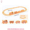 Tren 23 cm. de construcción incluye una pista ovalada 40 x26 cm YONG-2238 - Foto 2