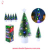 Mini árbol de Navidad con Luz Led de mesa con luces LED Pilas incluidas 17 x 7 cm. YONG-2209 - Foto 2