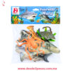 Set de figuras de animales marinos de plastico 9 x 3 y 9 x 6 aprox. 6 pza. X-910 - Foto 2