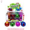 Bola Giratoria de Presion,  se activa al presionar Caja con 24 pza. precio por 1 pza. GH-1044 7 X 6 cm. Varios tonos - Foto 1