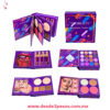 Kit  de maquillaje FAVOR BEAUTY todo en uno plegable estilo libro 16 tonos de sombra 4 Iluminador 5 contorno y 4 labiales 13 x 13 cm, - Foto 1