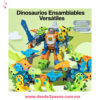 Huevo contiene un juguete sorpresa para armar Dinosaurios transformables 5 Modelos diferentes 10 x 12 cm. Aprox. GH-772 Caja con 9 cm. - Foto 2