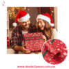 Paquete con 20 piezas de Papel para regalo navideño color rojo  47 x 45 cm. YSL-871-16 - Foto 1