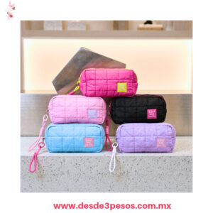 Cosmetiquera, Lapicera  Liuyi bag con Asa de Mano en varios tonos 29 x 11 S-1565