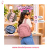 Mochila Casual Urbana "Alo" con 6 compartimentos en varios tonos 28 x 26 cm. B-1254 - Foto 2