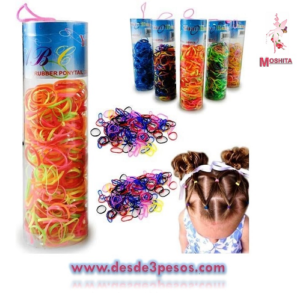 Paq 12 Tubos de Liga Latex colores Surtidos